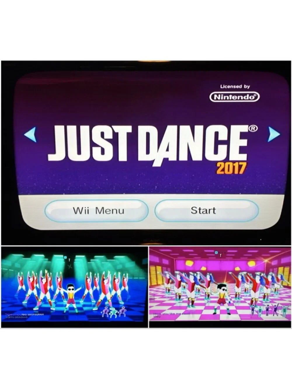 Wii Just Dance 3 Just Dance 4 Just Dance 2017 Nintendo Case Manual Disc Tested